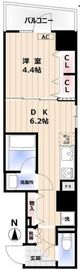ドエル中野 203 間取り図