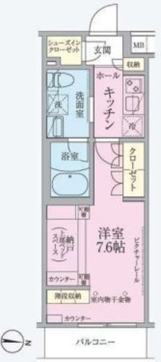 ARKMARK練馬 (アークマーク練馬) 103 間取り図