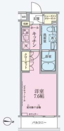 ARKMARK練馬 (アークマーク練馬) 204 間取り図