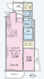 ARKMARK練馬 (アークマーク練馬) 406 間取り図