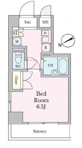 KDXレジデンス横浜関内 604 間取り図