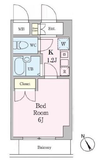 KDXレジデンス横浜関内 505 間取り図
