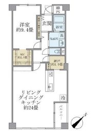 グランマルジュ市ヶ谷 306 間取り図