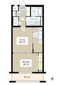 ルミエール中町 206 間取り図