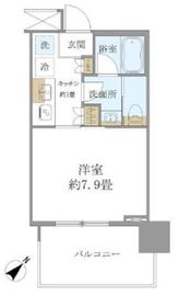 ブリリアタワー浜離宮 10階 間取り図