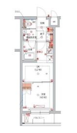 ハーモニーレジデンス川崎中丸子シティフロント 508 間取り図