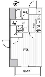 グラシアプレイス川崎駅前 301 間取り図