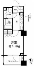 グランスイート明石町 2階 間取り図