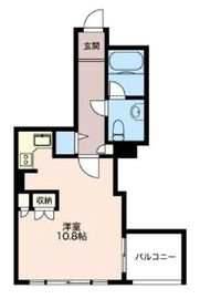 アクシア新宿御苑 7階 間取り図