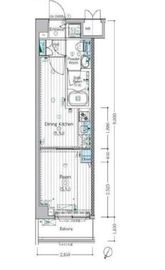 MAXIV宮崎台 (マキシヴ宮崎台) 2階 間取り図