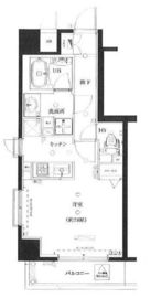 ADESSO上野Bellezza (アデッソ上野ベレッツァ) 8階 間取り図