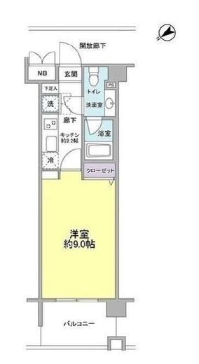 アルクス 202 間取り図