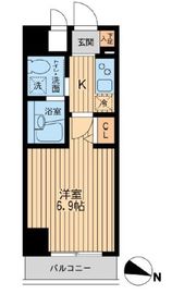 HF関内レジデンス 1202 間取り図