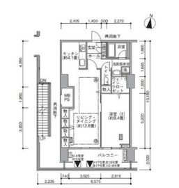 東雲キャナルコートCODAN 17-718 間取り図