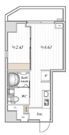 レジデンス西新宿スクエア 804 間取り図