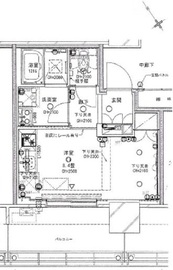 ブリリアタワー浜離宮 12階 間取り図