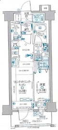 デュオステージ中野 5階 間取り図
