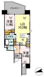 セントラルレジデンス東中野 10階 間取り図