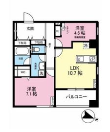 サウンドステージドルチェ 204 間取り図