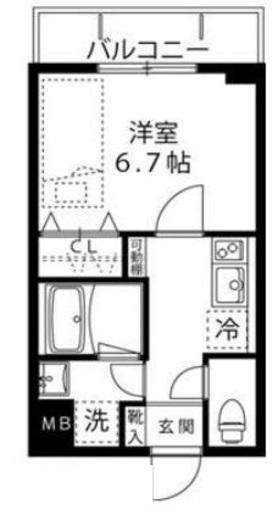 LOC’S SAGINUMA (ロックス鷺沼) 206 間取り図