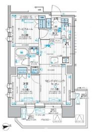 デュオステージ相模大塚 12階 間取り図