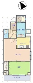 ラヴェンナ人形町 2階 間取り図