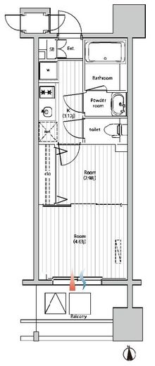 TOPAZ本厚木 (トパーズ本厚木) 904 間取り図