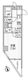 シーズンフラッツ浅草 801 間取り図