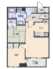 ウェリスシティ大森タワー 5階 間取り図