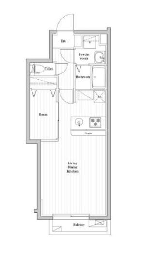 アーバンパーク亀戸 202 間取り図