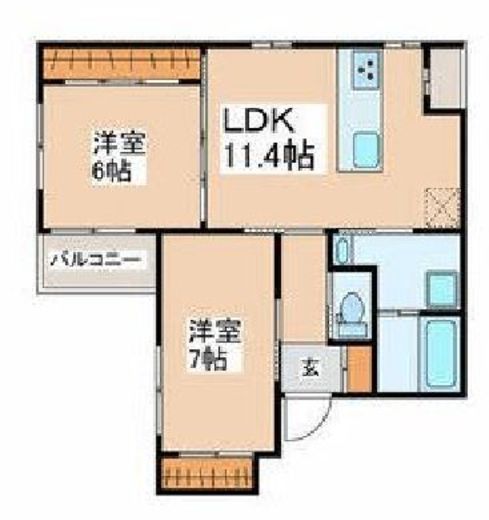 BELLA VISTA SHINJUKU (ベッラヴィスタ新宿) 301 間取り図