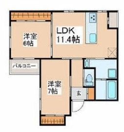 BELLA VISTA SHINJUKU (ベッラヴィスタ新宿) 301 間取り図