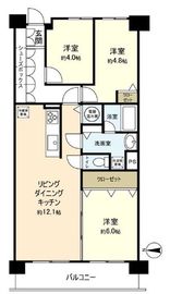 ファミリータウン東陽 15階 間取り図