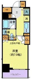 フェルクルール上野駅前 10階 間取り図