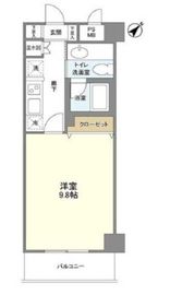 アンビエンテ横浜鴨居 507 間取り図