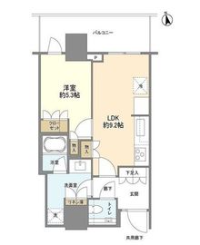 ブランズ渋谷桜丘 17階 間取り図