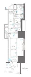 ZOOM川崎EAST 8階 間取り図