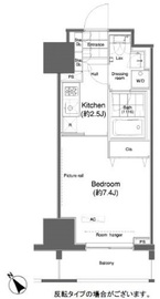プライムアーバン板橋 606 間取り図