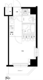 ルーブル川崎伍番館 6階 間取り図