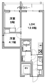 AQUAレジデンス三軒茶屋 105 間取り図