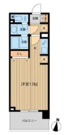 ドゥーエ横濱台町 1002 間取り図