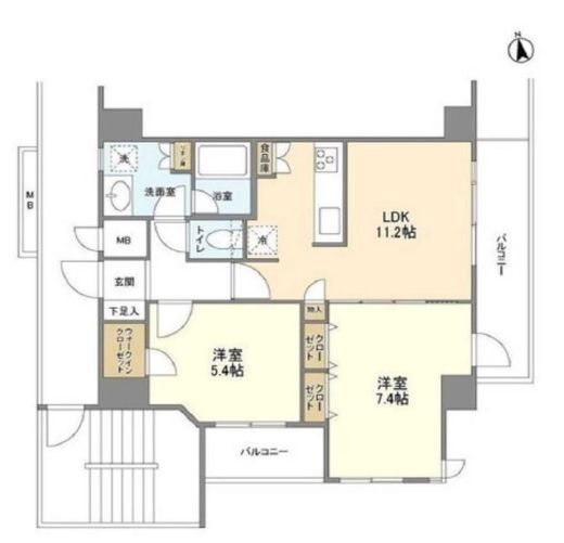 KENEDIX藤沢 601 間取り図