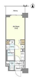 ラティエラ両国 406 間取り図