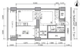 東雲キャナルコートCODAN 16-708 間取り図