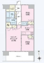 トラープランド翠命館 509 間取り図