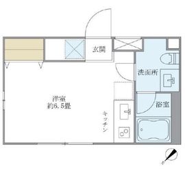 iON中目黒 (EAST・WEST) 1階 間取り図