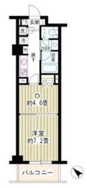 エステージ六義園 205 間取り図