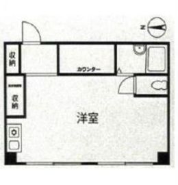 ウィン青山 13階 間取り図