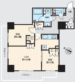王子飛鳥山ザ・ファーストタワー＆レジデンス 3階 間取り図