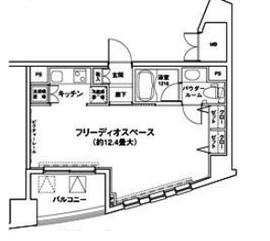 MG目黒駅前 703 間取り図